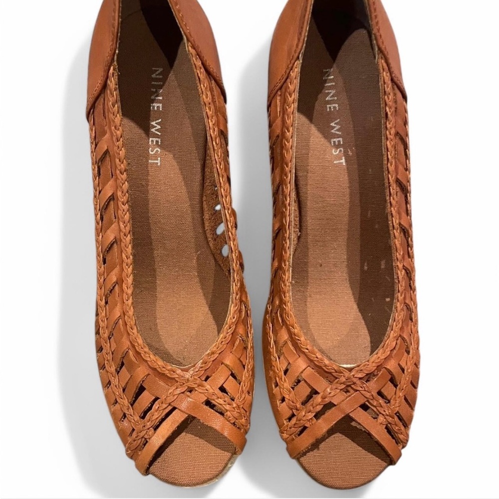 Nine West Women's Tan Woven Shoes